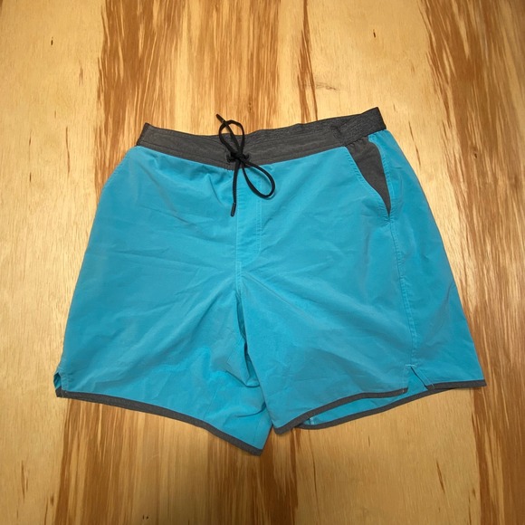 Chubbies Turquoise Teal Shorts Built In Compression Shorts‎ 7" Inseam Men's XL - Picture 1 of 6